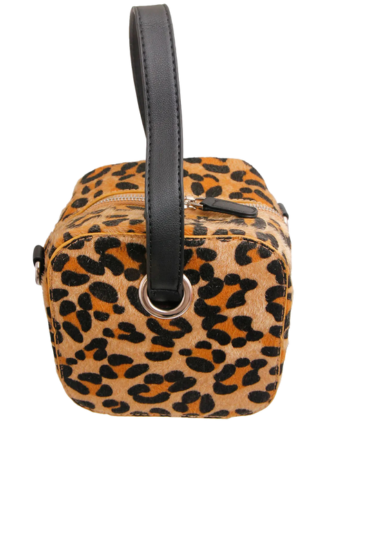 Leopard Luxe Handy Bag